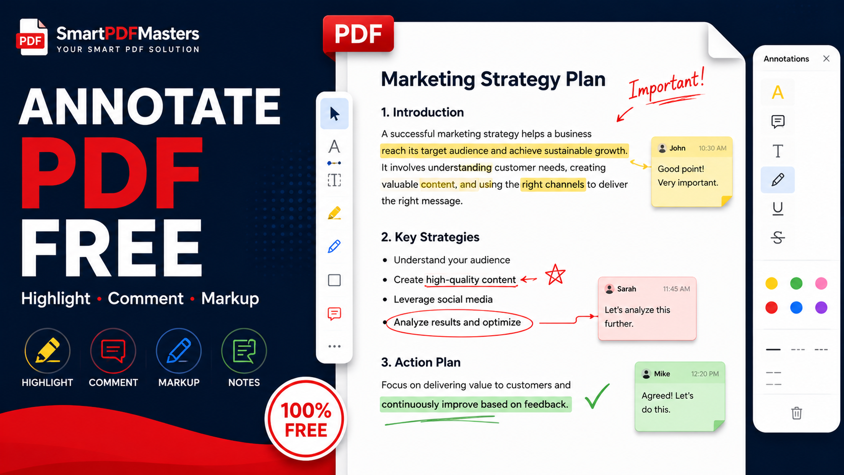 How to Annotate a PDF Free — Highlight, Comment and Mark Up PDFs