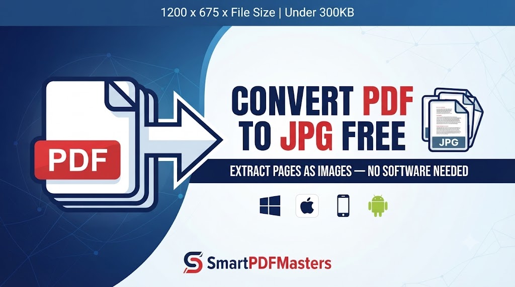 How to Convert PDF to JPG — Free Guide for All Devices