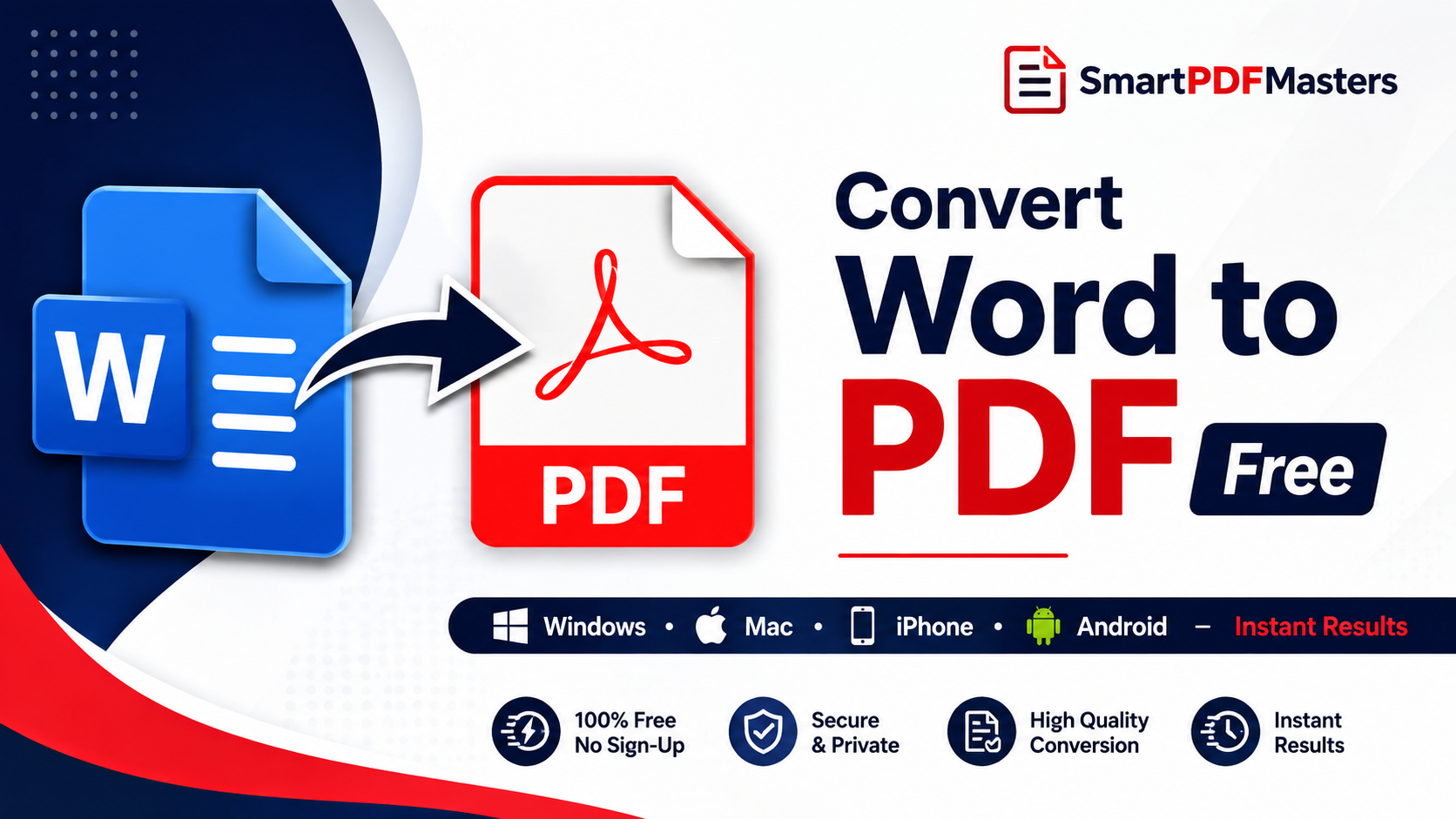 How to Convert Word to PDF Free — Complete Guide 2026 — SmartPDFMasters guide
