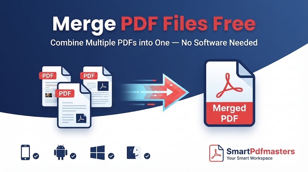 How to Merge PDF Files Free — Complete Guide for All Devices