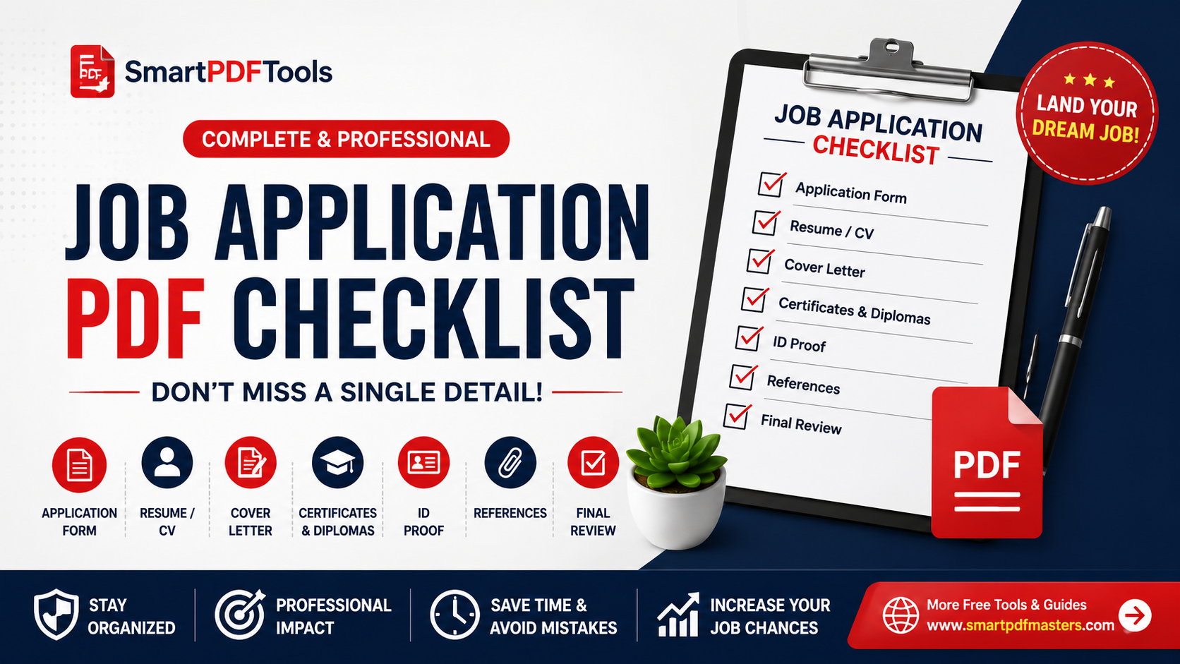 Job Application PDF Checklist: Format Your Resume the Right Way