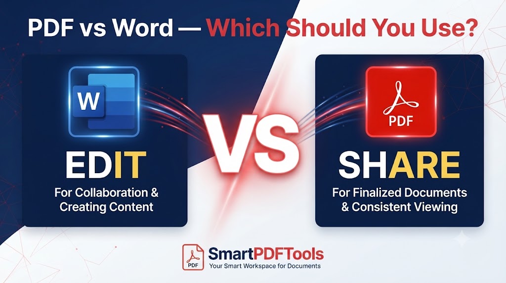 PDF vs Word: Which Format Should You Use and When?