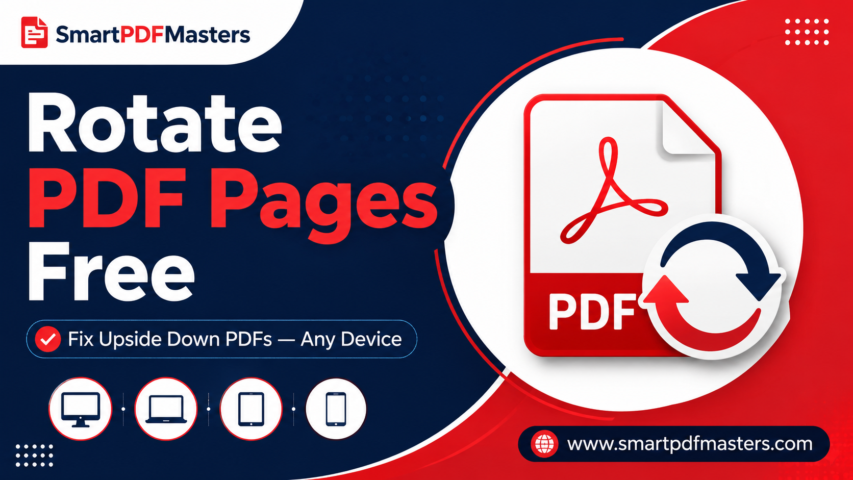 How to Rotate PDF Pages Free — Fix Upside Down and Sideways PDFs