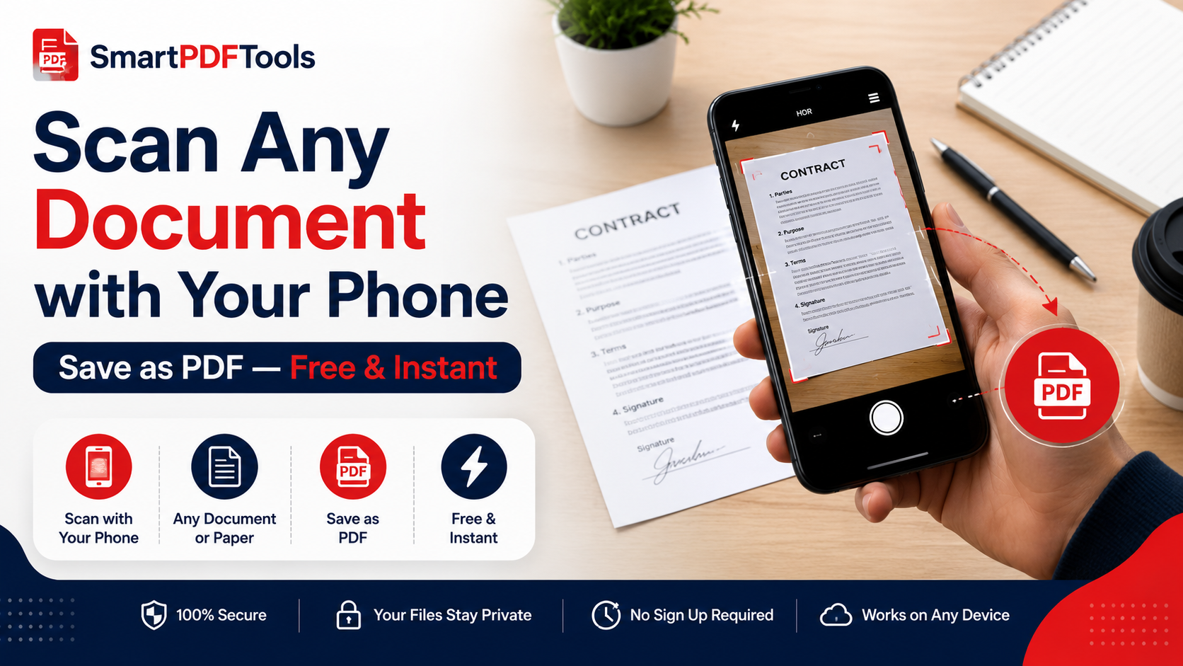 How to Scan Documents with Your Phone and Save as PDF